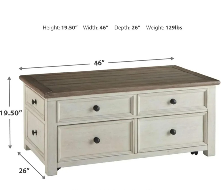 Living Room Lift Top With Drawers Dining Table